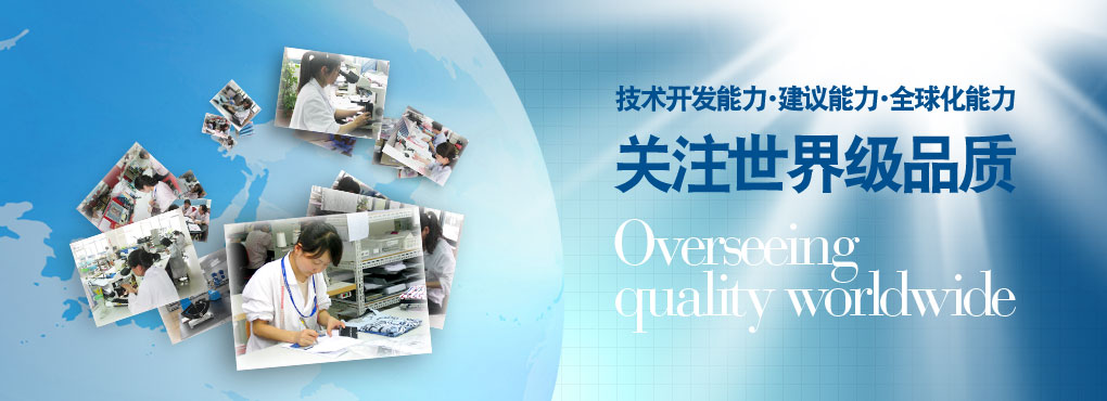 技术开发能力・建议能力・全球化能力 关注世界级品质 Overseeing quality worldwide